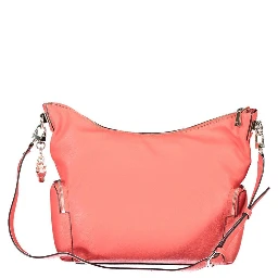 Rosa Poliuretano Women Handbag