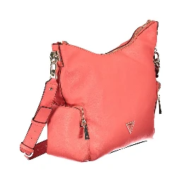 Rosa Poliuretano Women Handbag