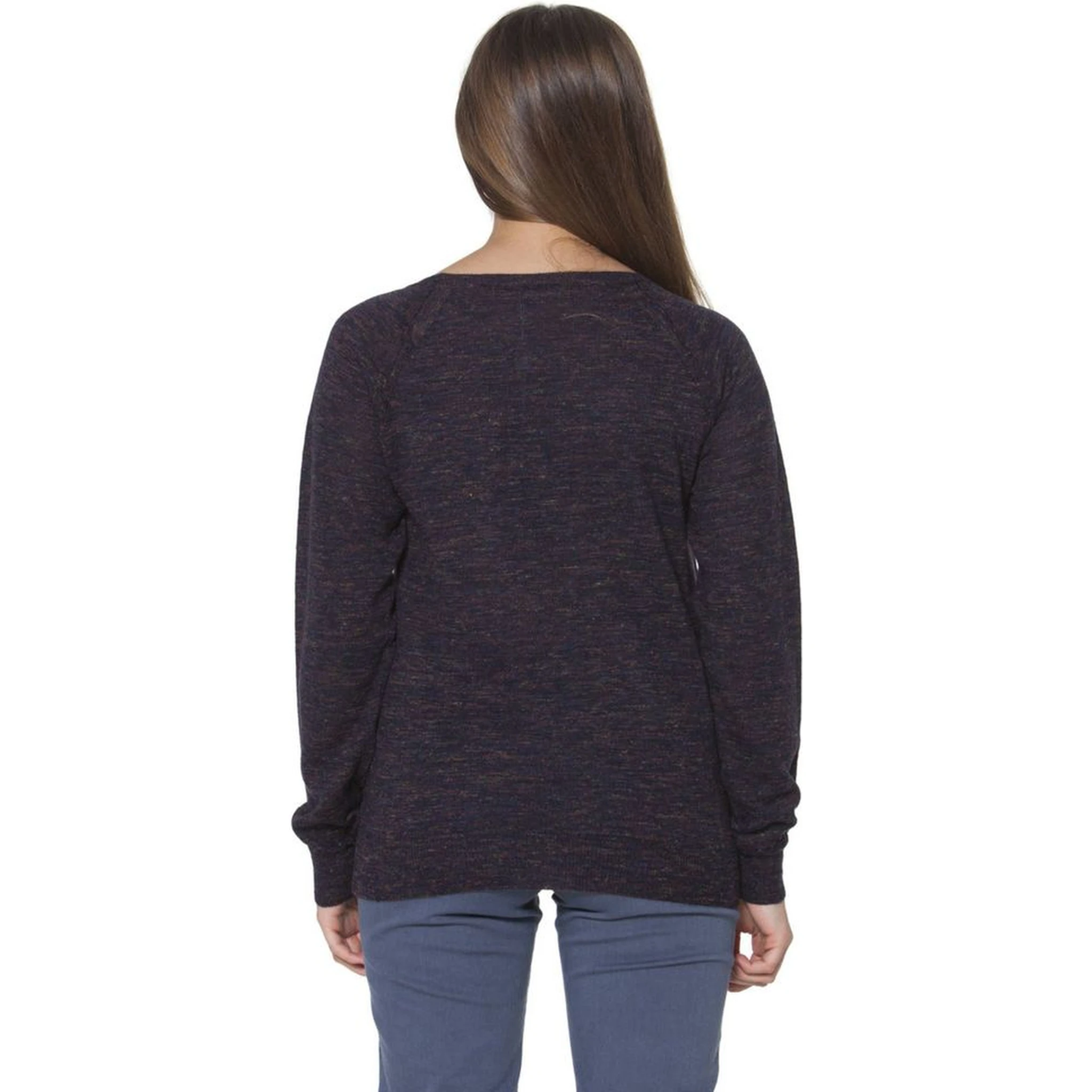 Multicolore Acrylic Women's Sweater