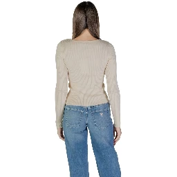 Cream Viscose Sweatshirt