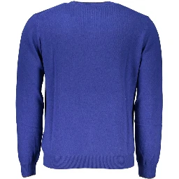 Blue Fabric Sweater