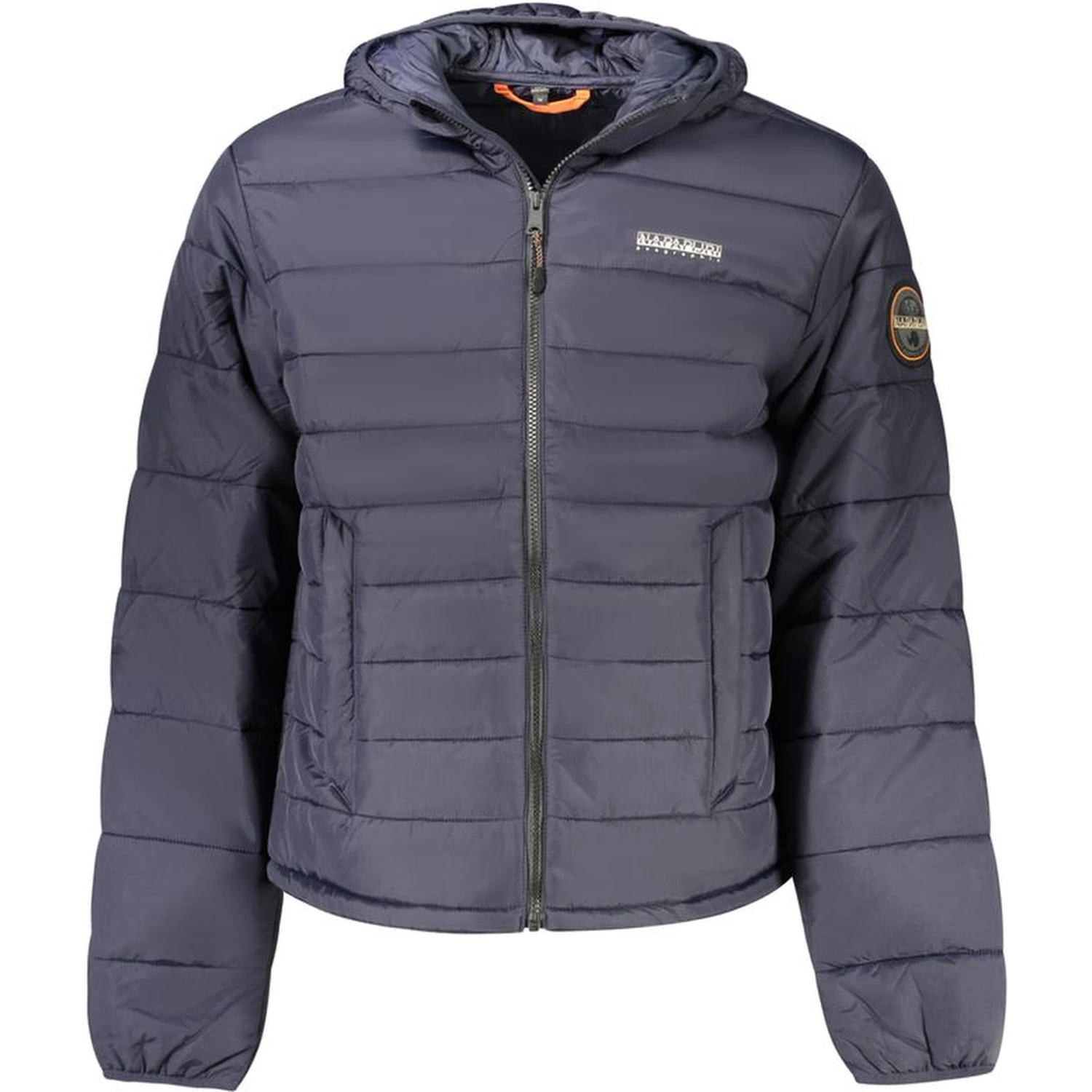 Blue Polyamide Men's Jacket