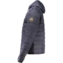 Blue Polyamide Men's Jacket