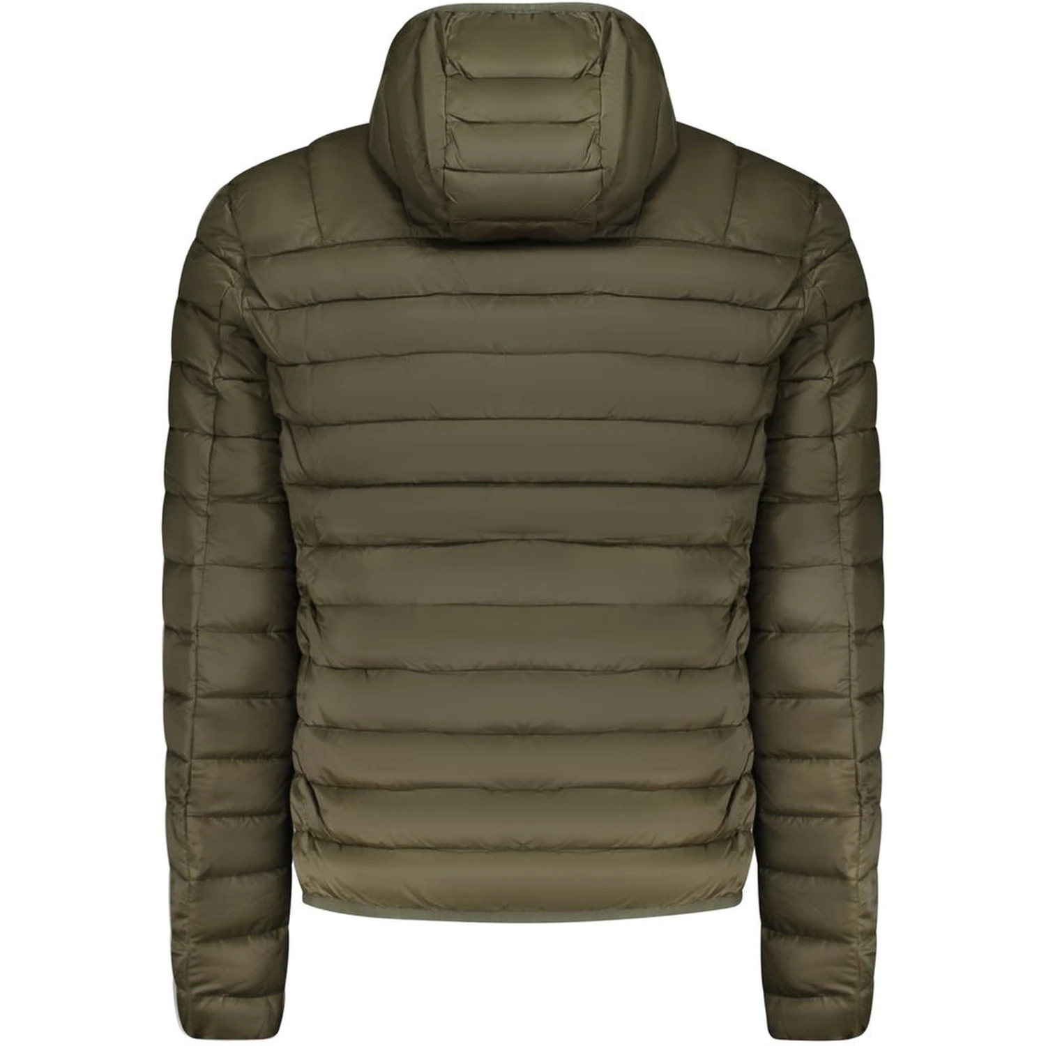 Green Polyester Men Jacket
