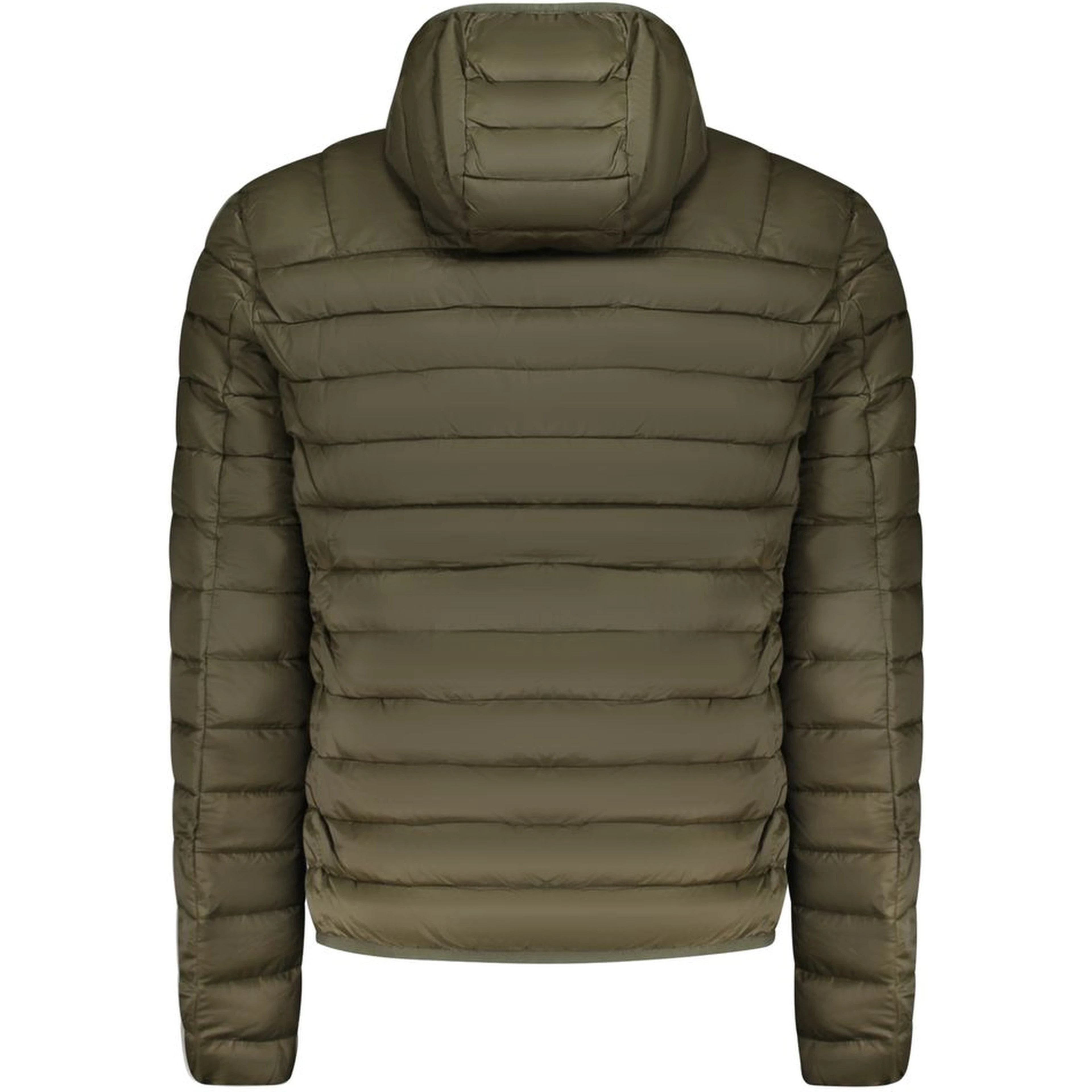 Green Polyester Men Jacket
