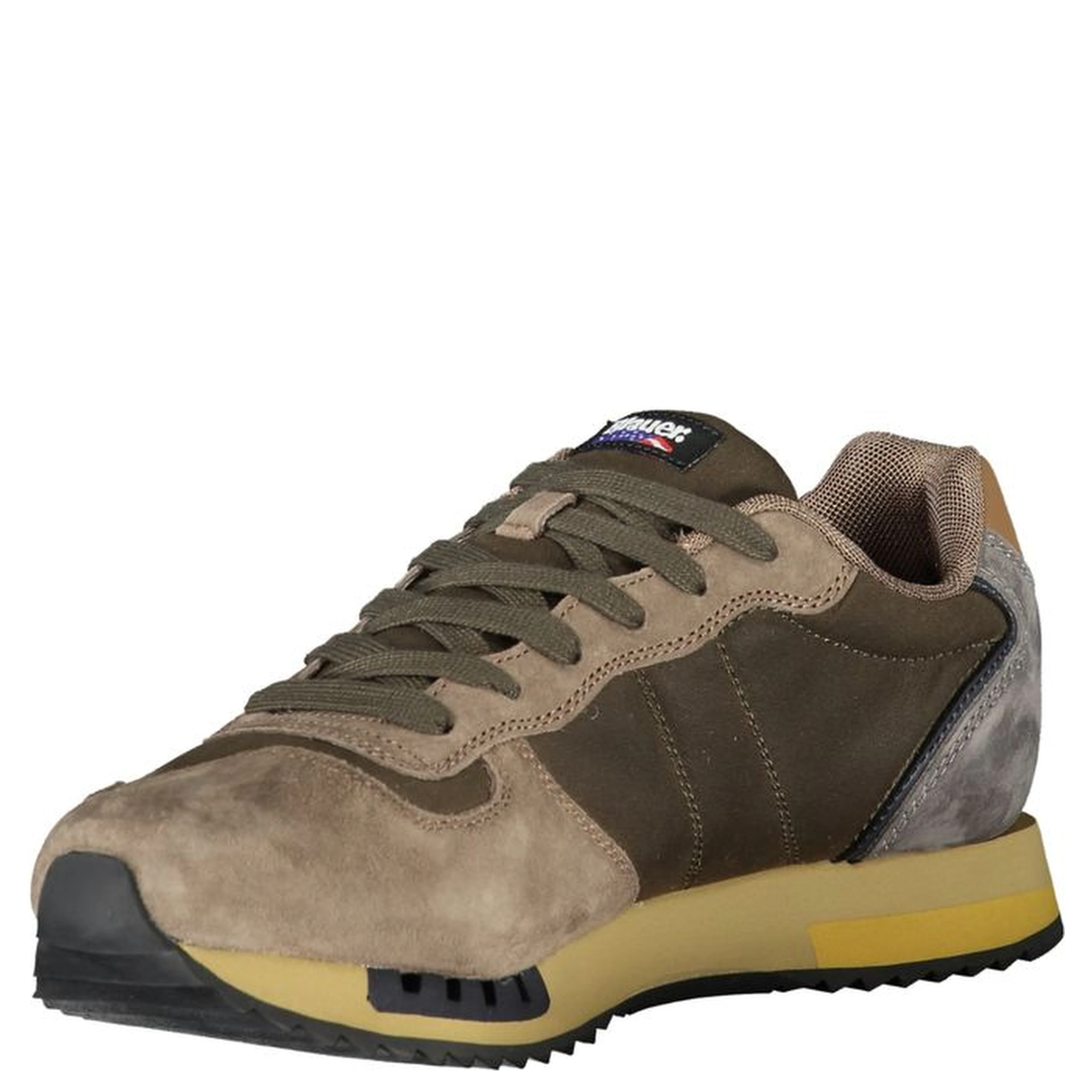 Green Leather Men Sneaker