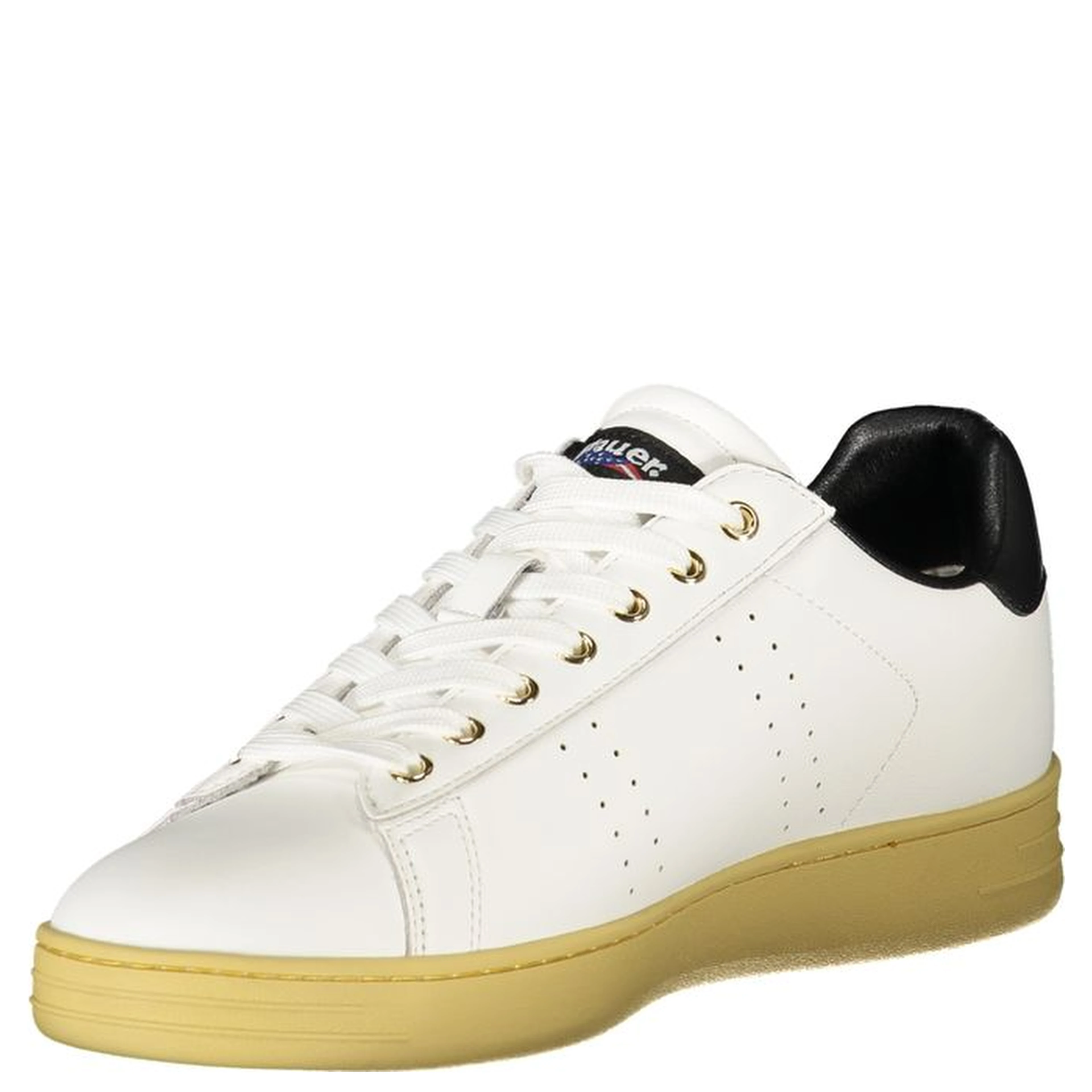 White Leather Men Sneaker