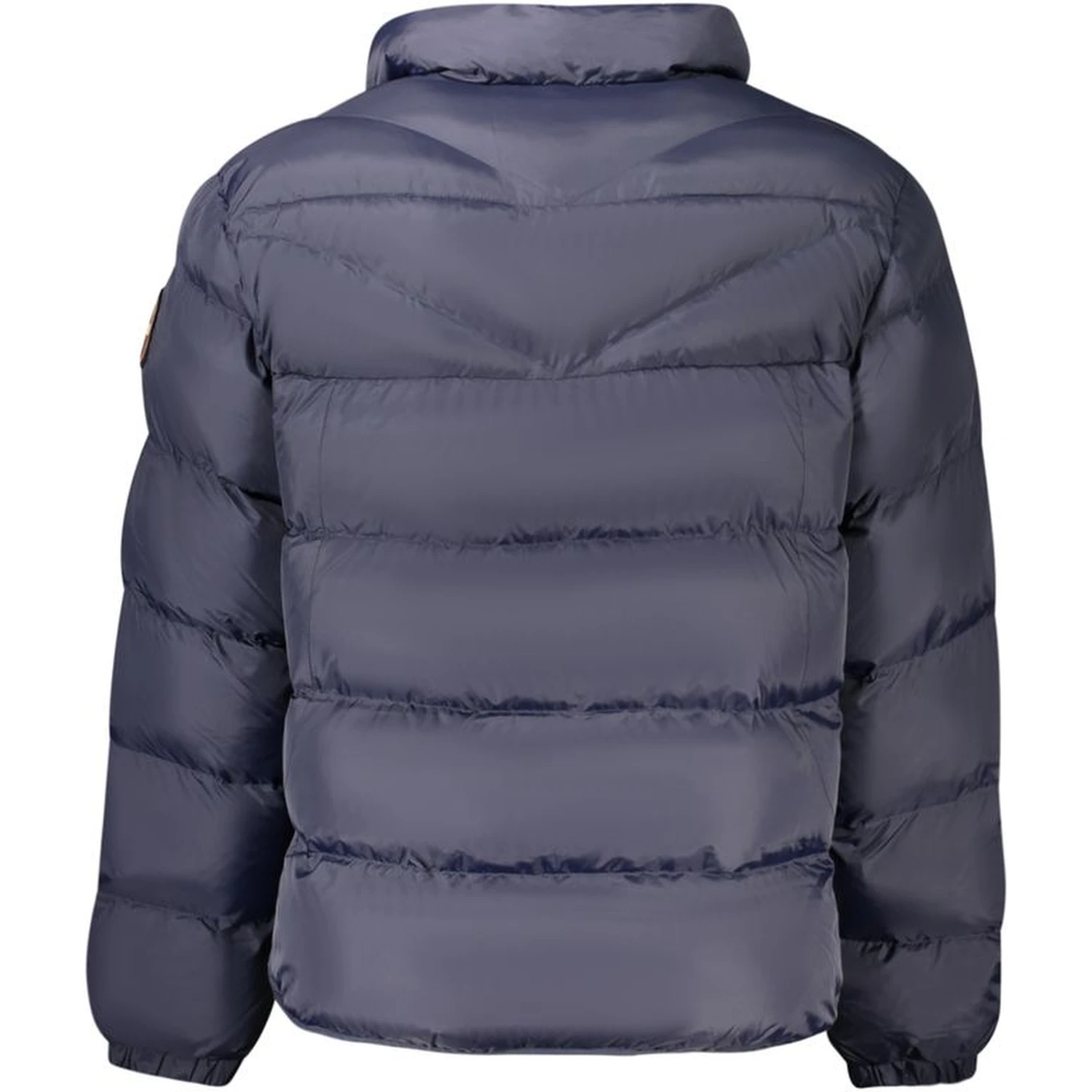 Blue Polyamide Men Jacket