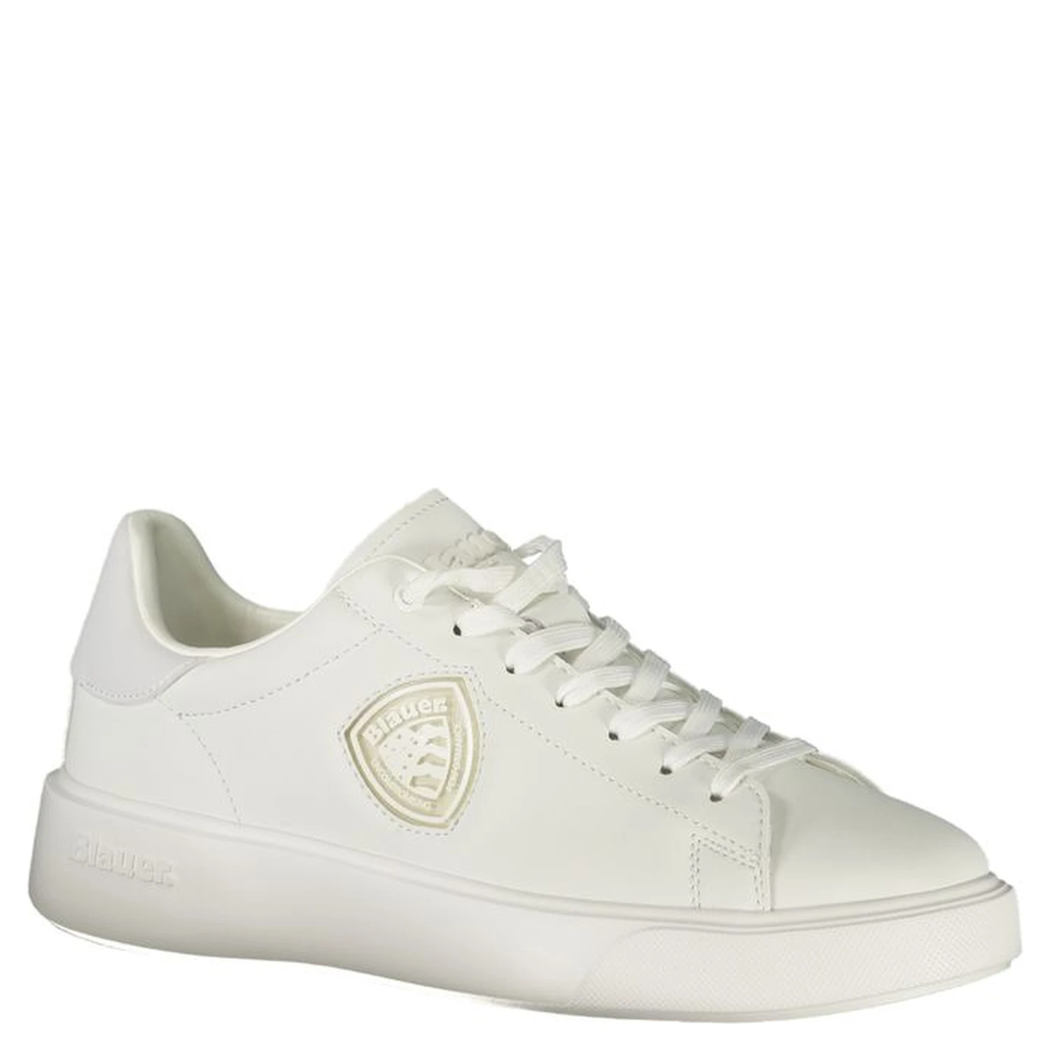 White Leather Men Sneaker