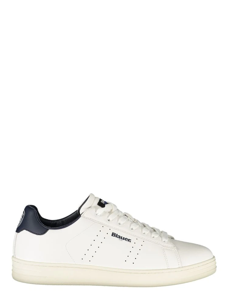 White Leather Men Sneaker