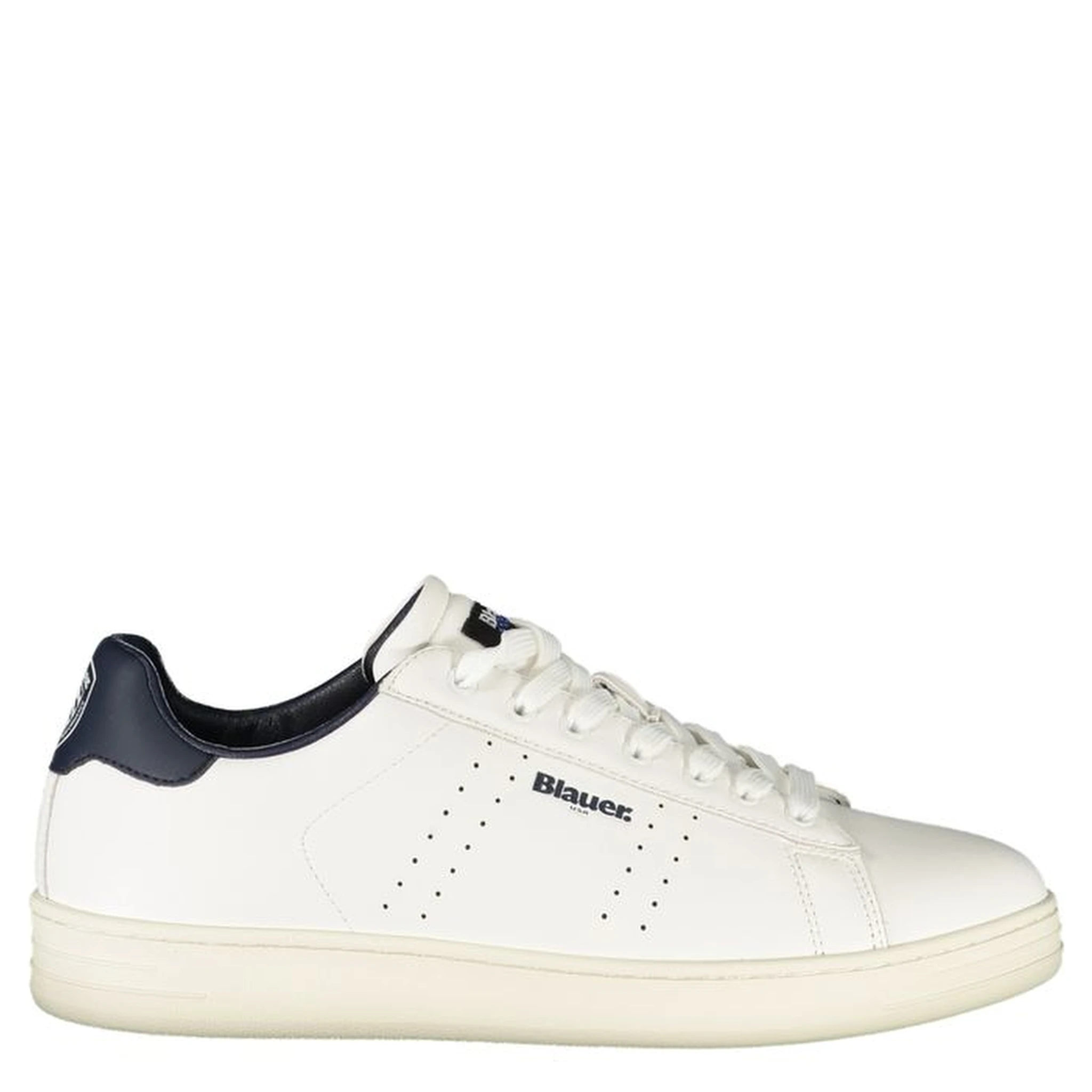 White Leather Men Sneaker