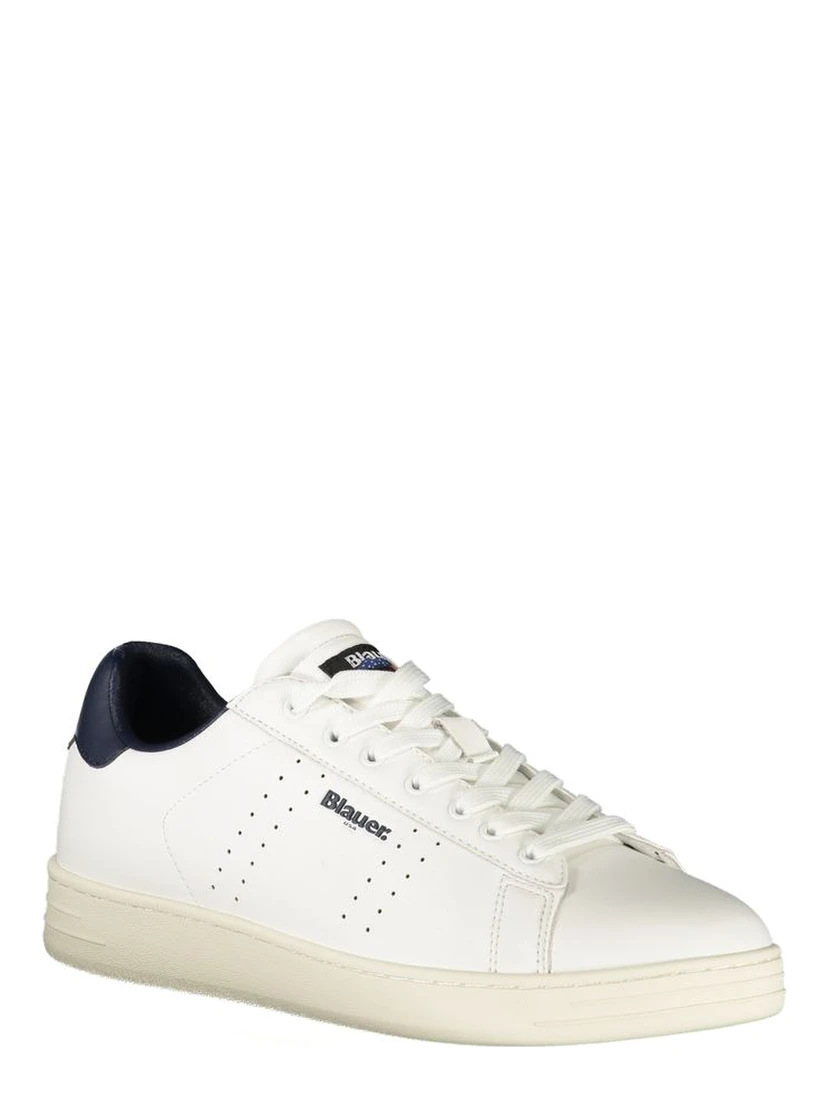 White Leather Men Sneaker