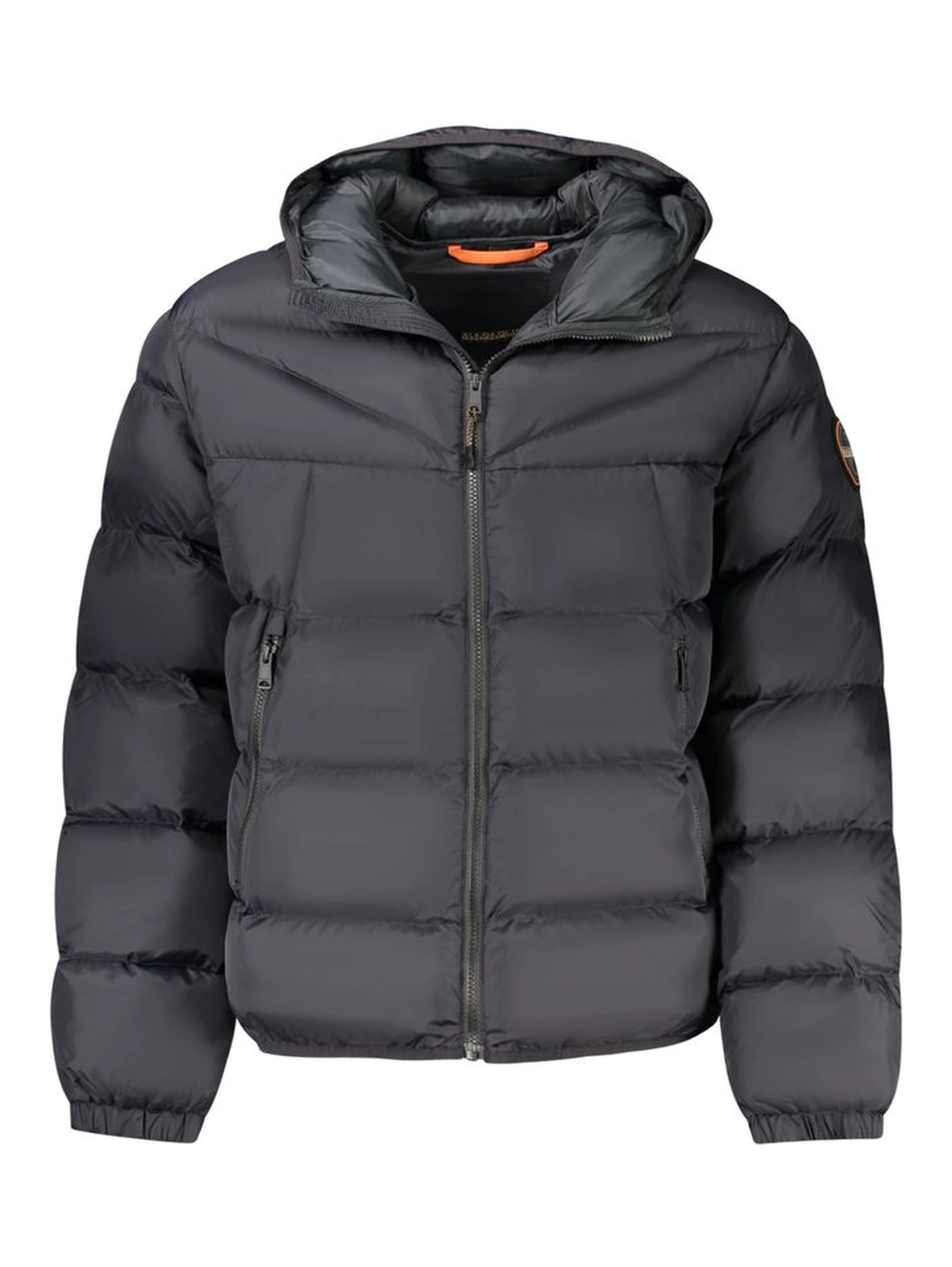 Black Polyamide Men Jacket