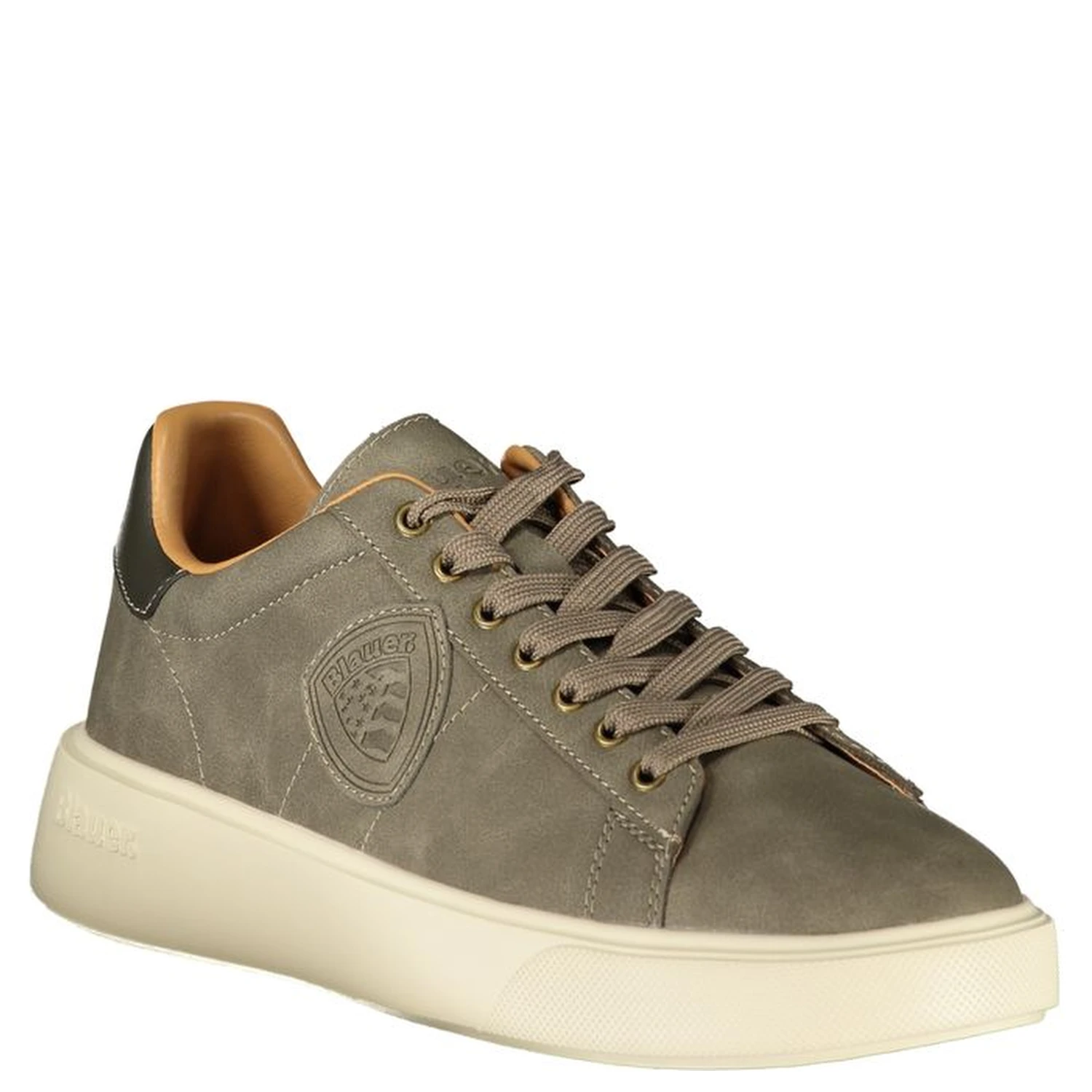 Gray Polyester Men Sneaker