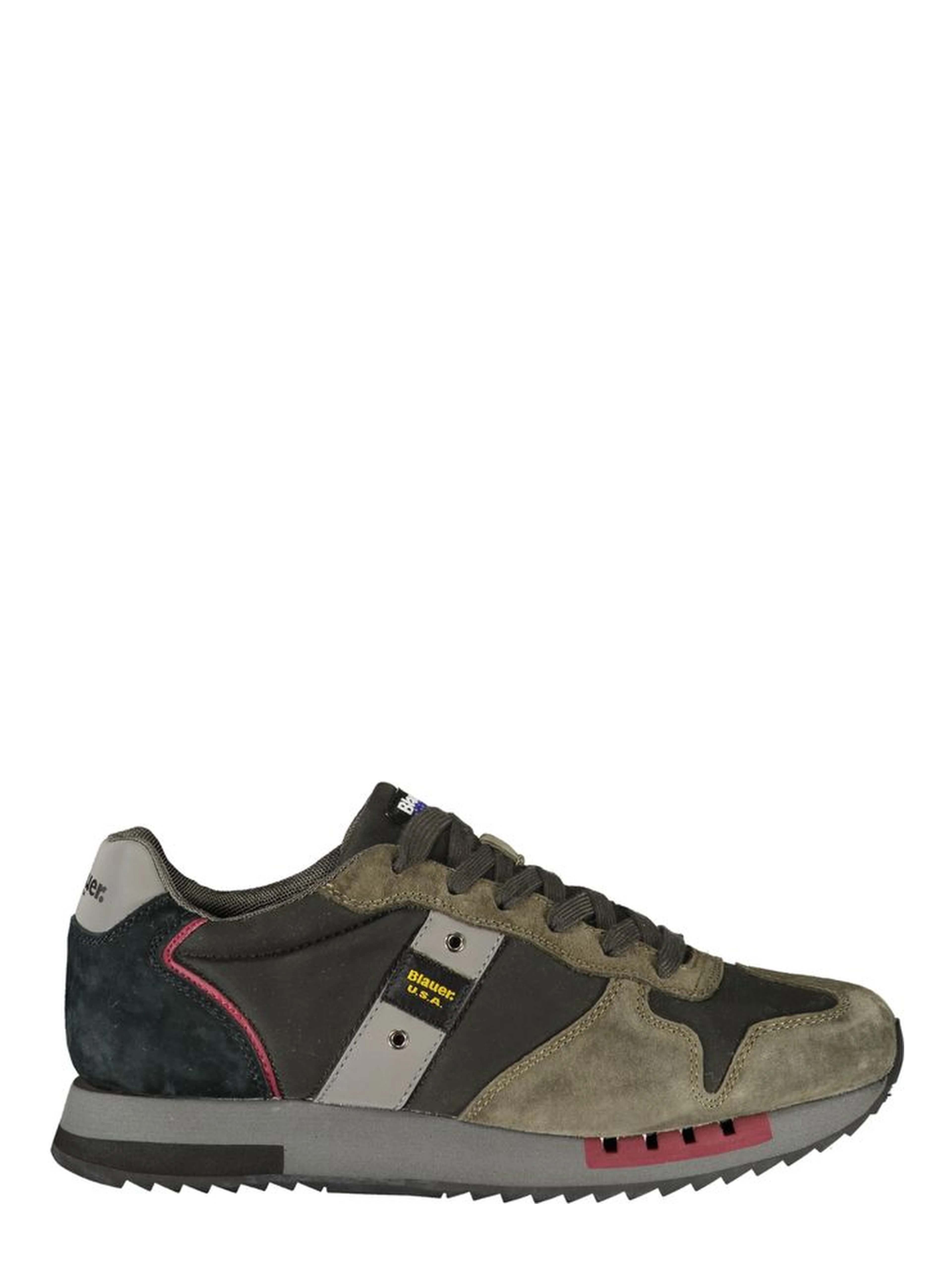 Black Leather Men Sneaker