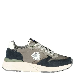 Gray Leather Men Sneaker