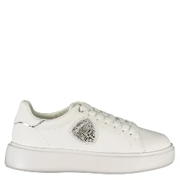 White Leather Women Sneaker