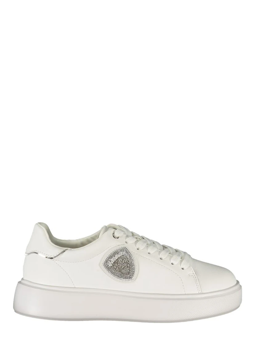 White Leather Women Sneaker