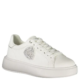 White Leather Women Sneaker