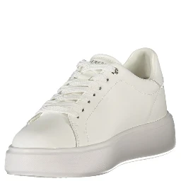 White Leather Women Sneaker