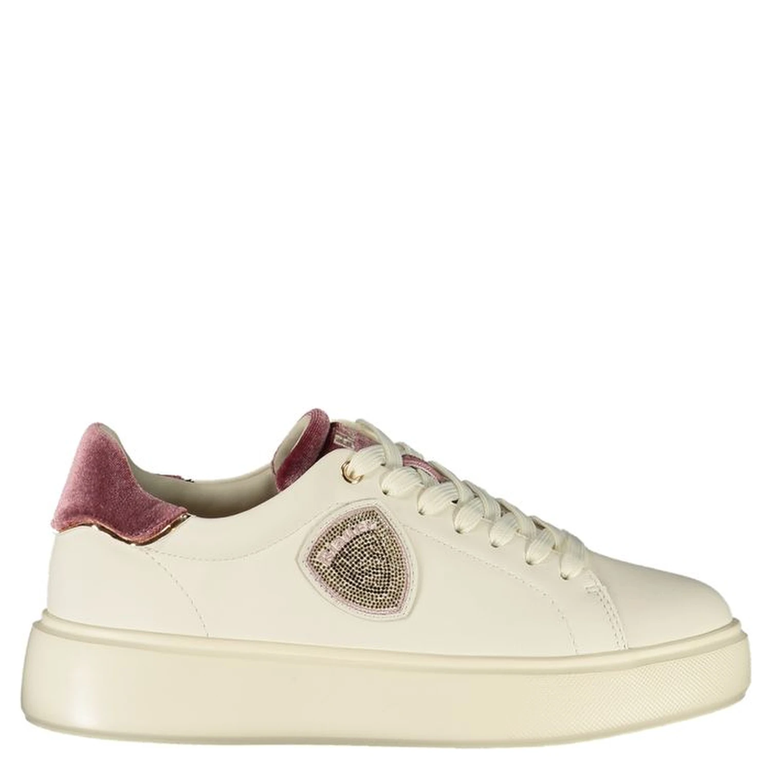 White Leather Women Sneaker