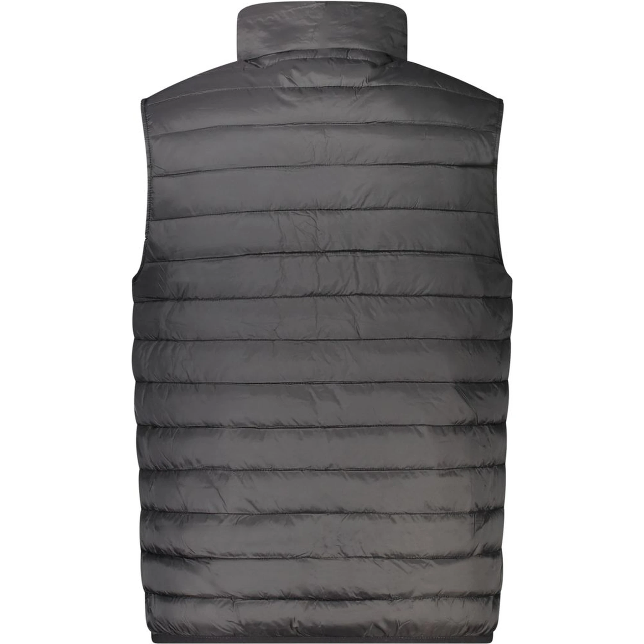 Black Polyester Men Jacket