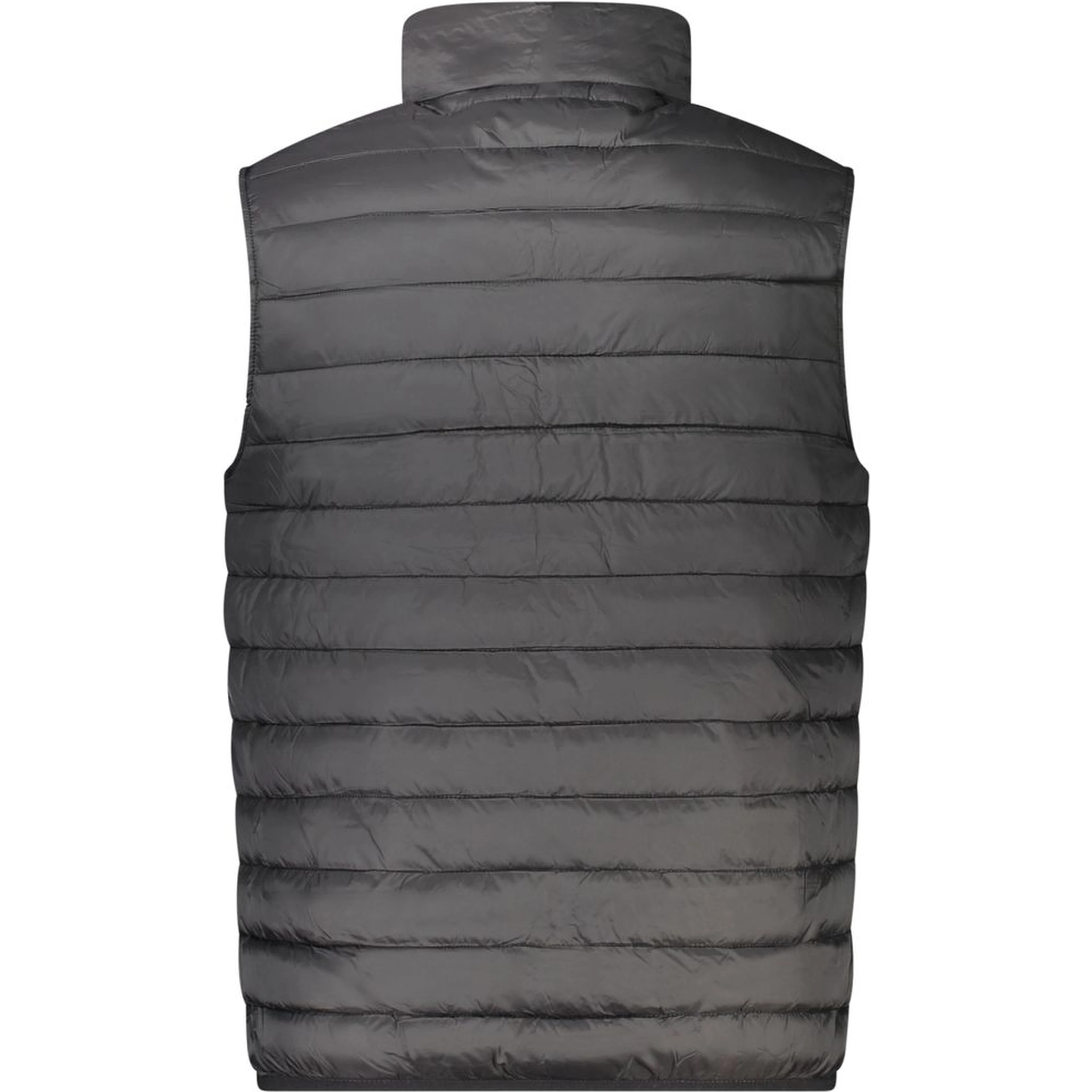 Black Polyester Men Jacket