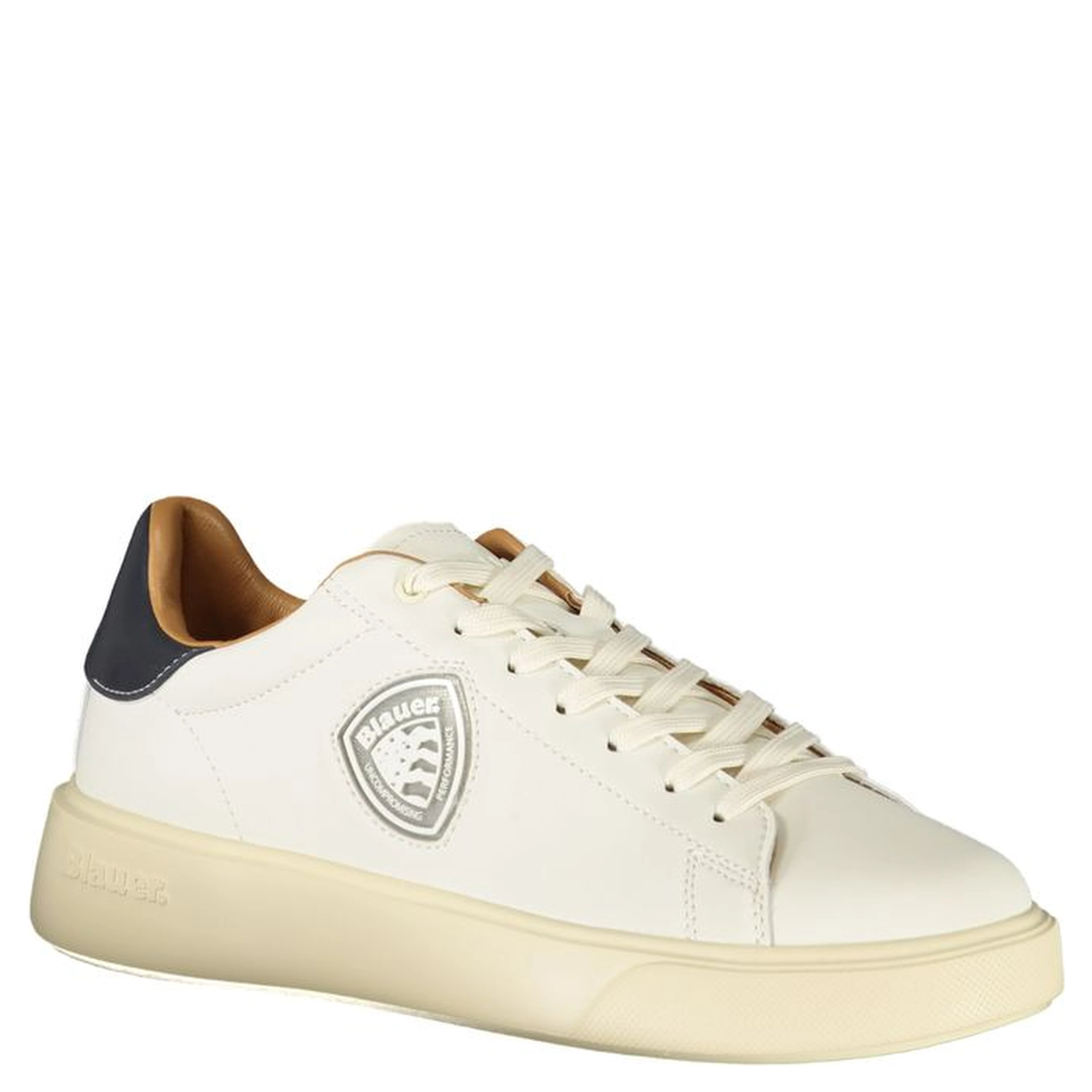 White Leather Men Sneaker