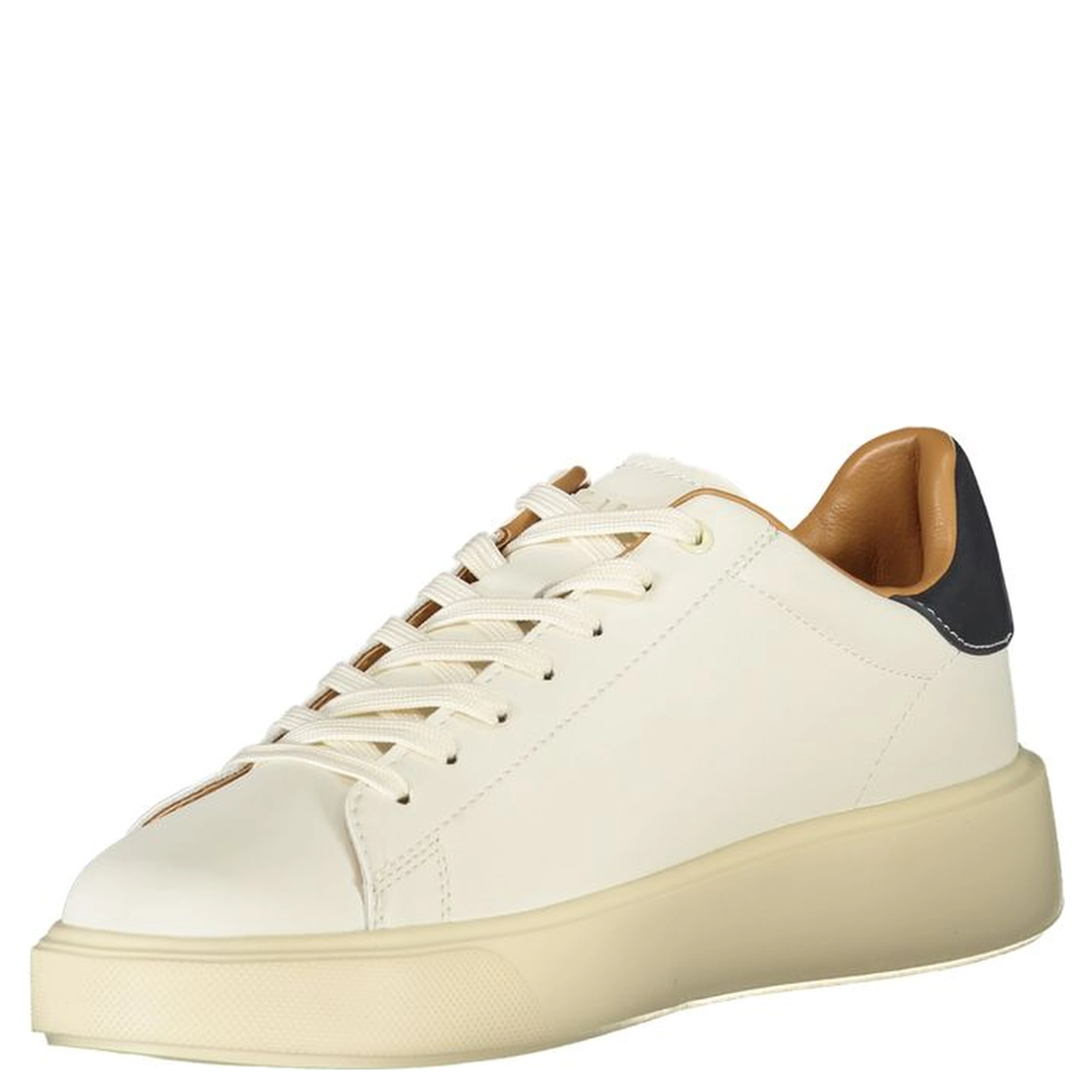 White Leather Men Sneaker