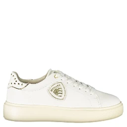 White Leather Women Sneaker