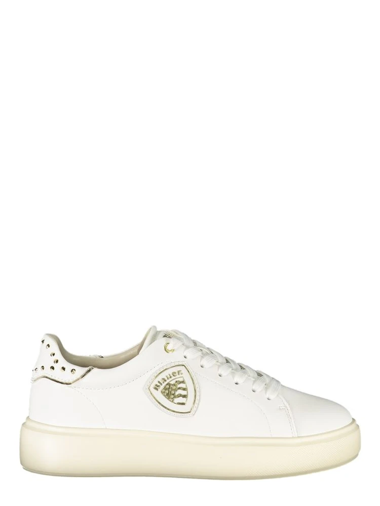 White Leather Women Sneaker