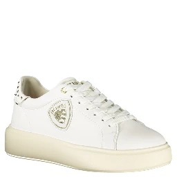 White Leather Women Sneaker