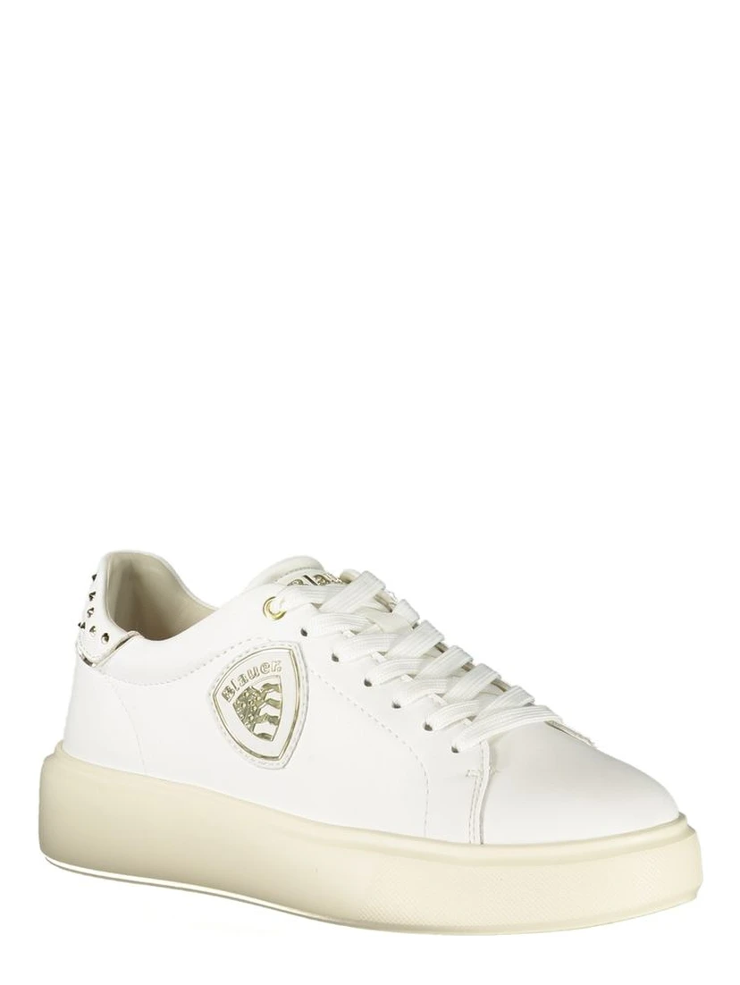 White Leather Women Sneaker