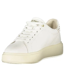 White Leather Women Sneaker