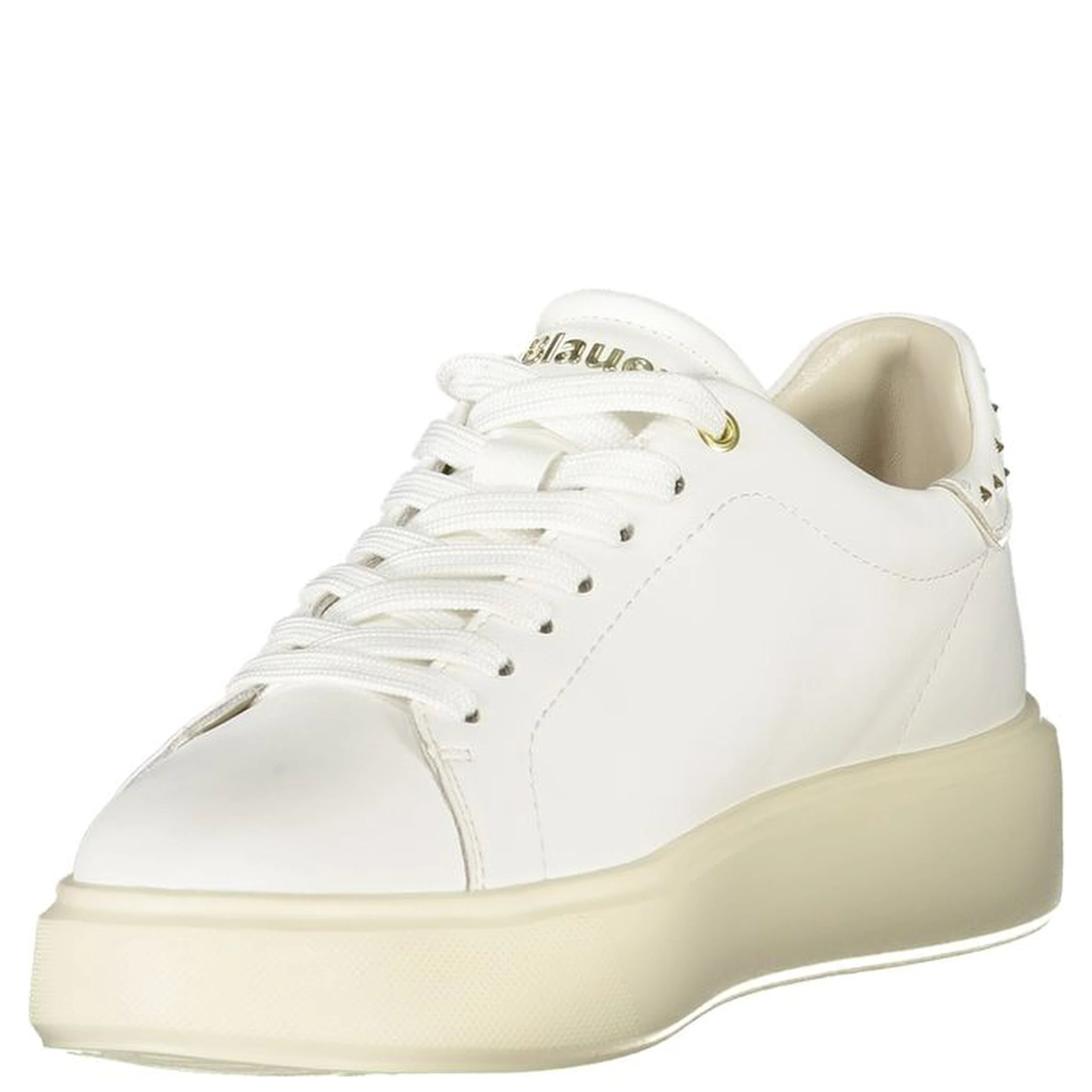 White Leather Women Sneaker