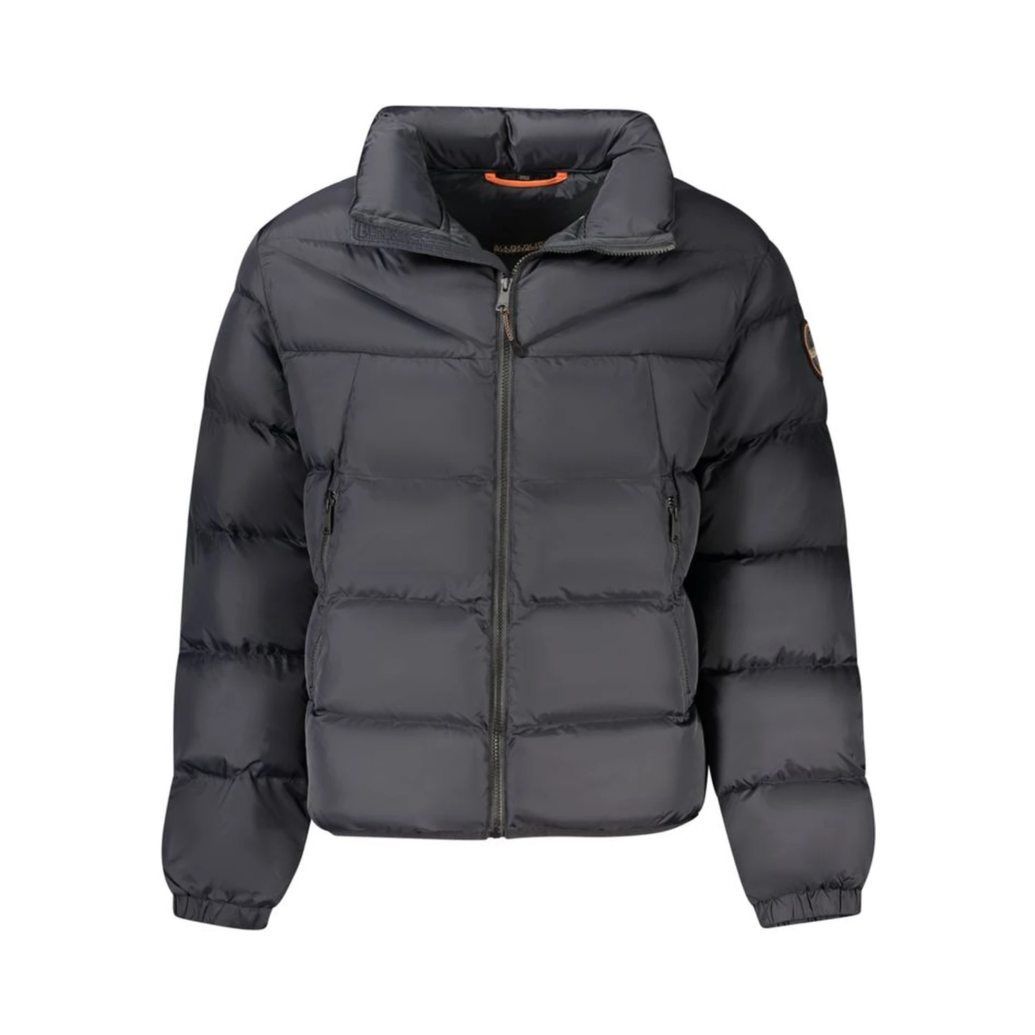 Black Polyamide Men Jacket