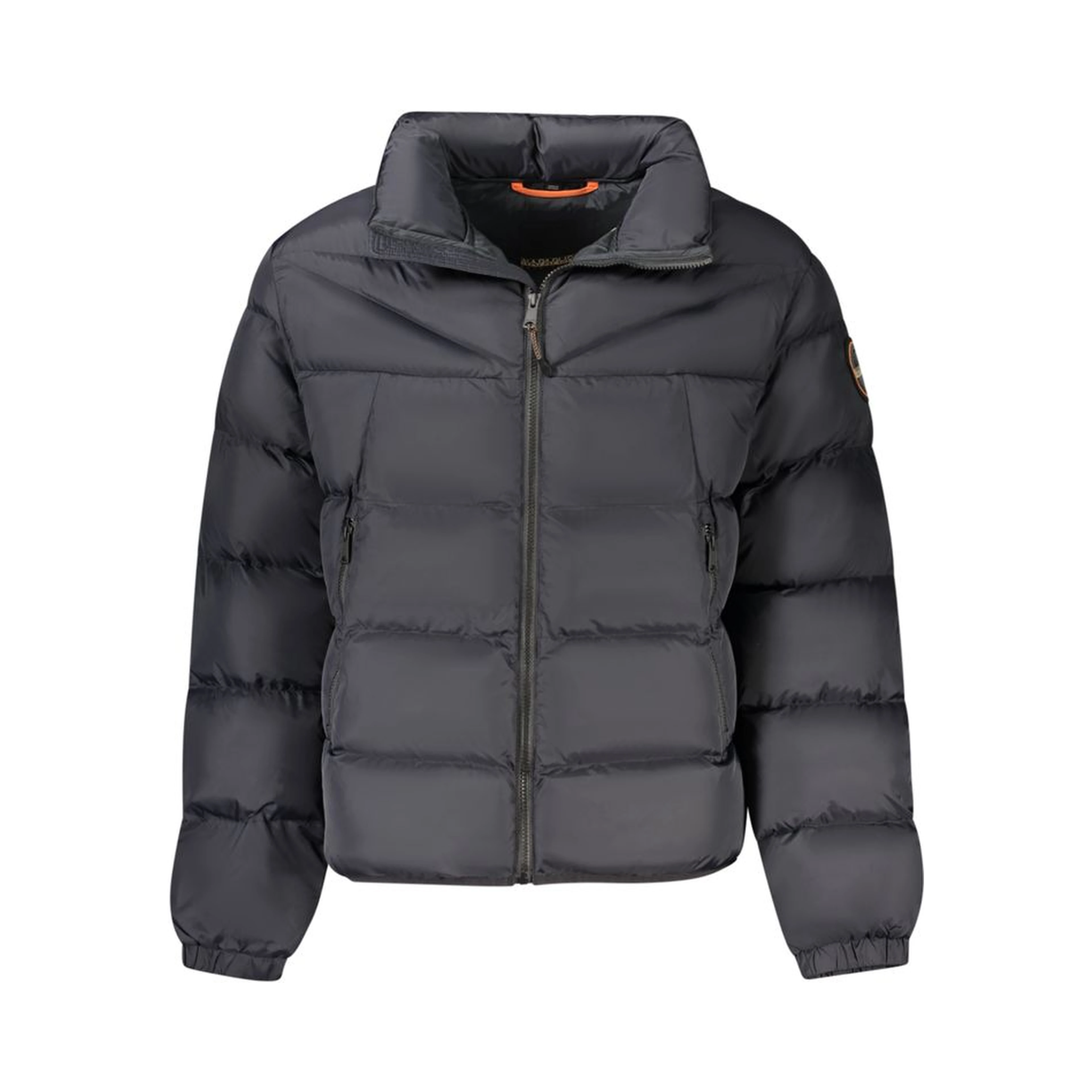 Black Polyamide Men Jacket
