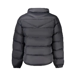 Black Polyamide Men Jacket