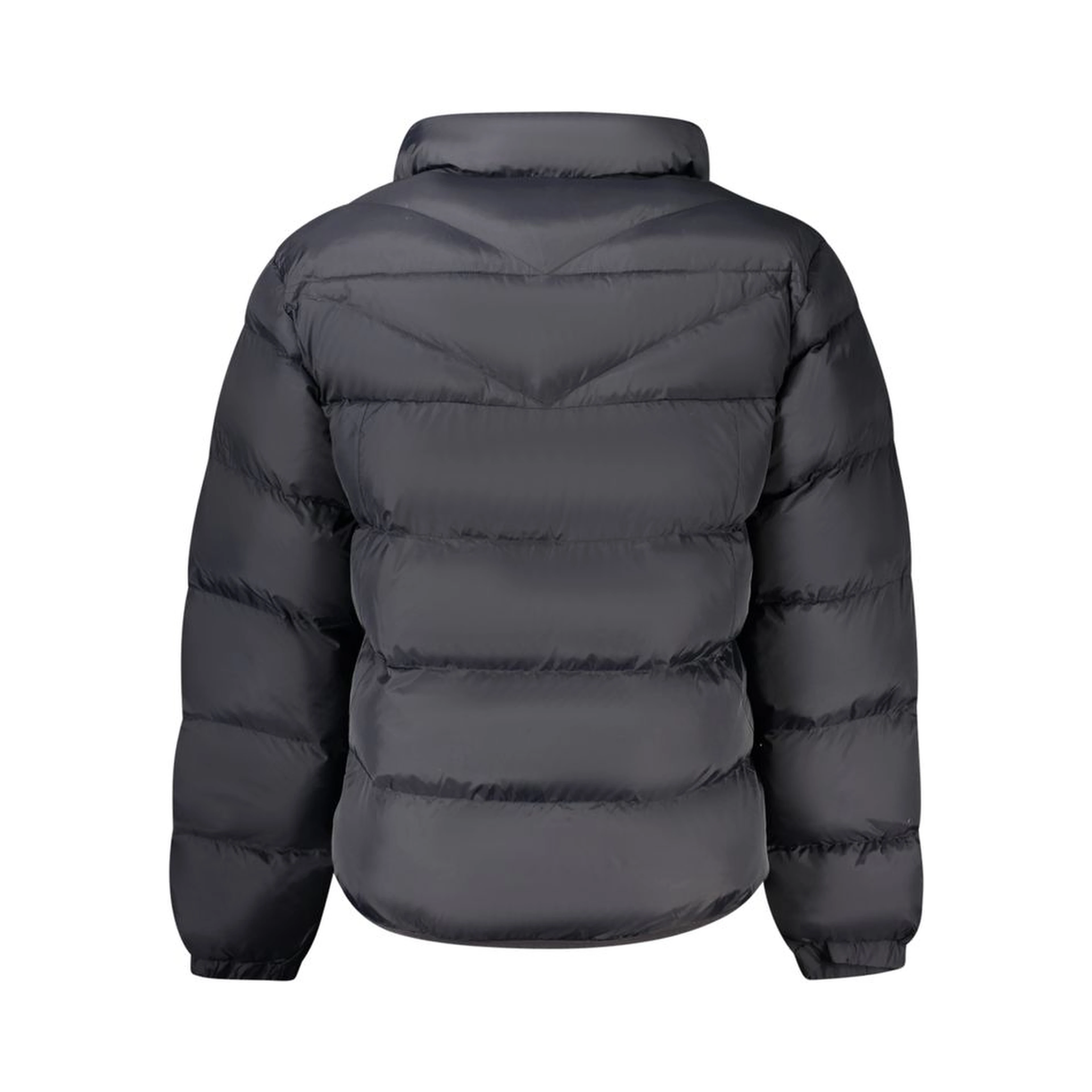 Black Polyamide Men Jacket