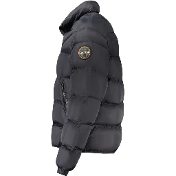 Black Polyamide Men Jacket