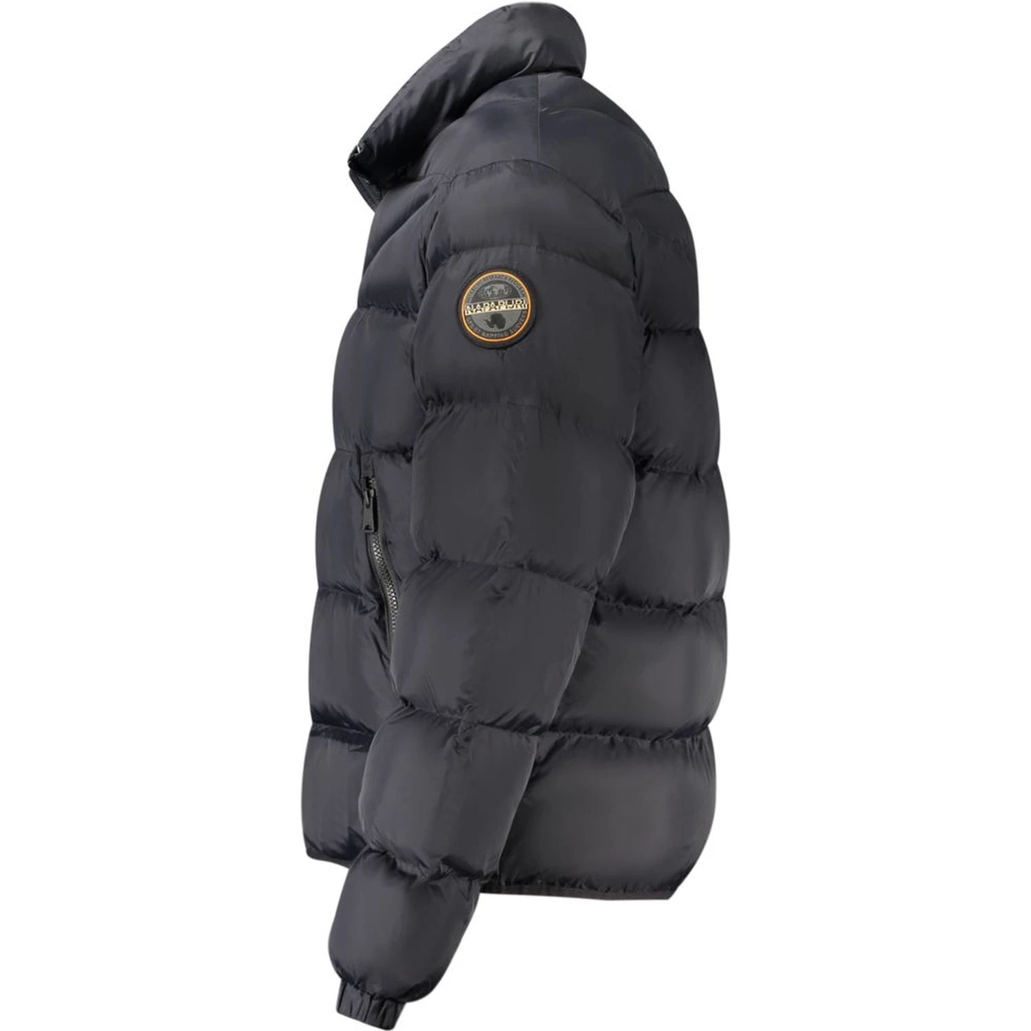 Black Polyamide Men Jacket
