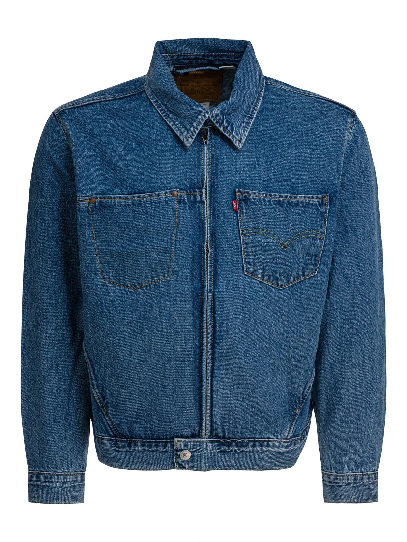 "Trucker Twist" denim jacket