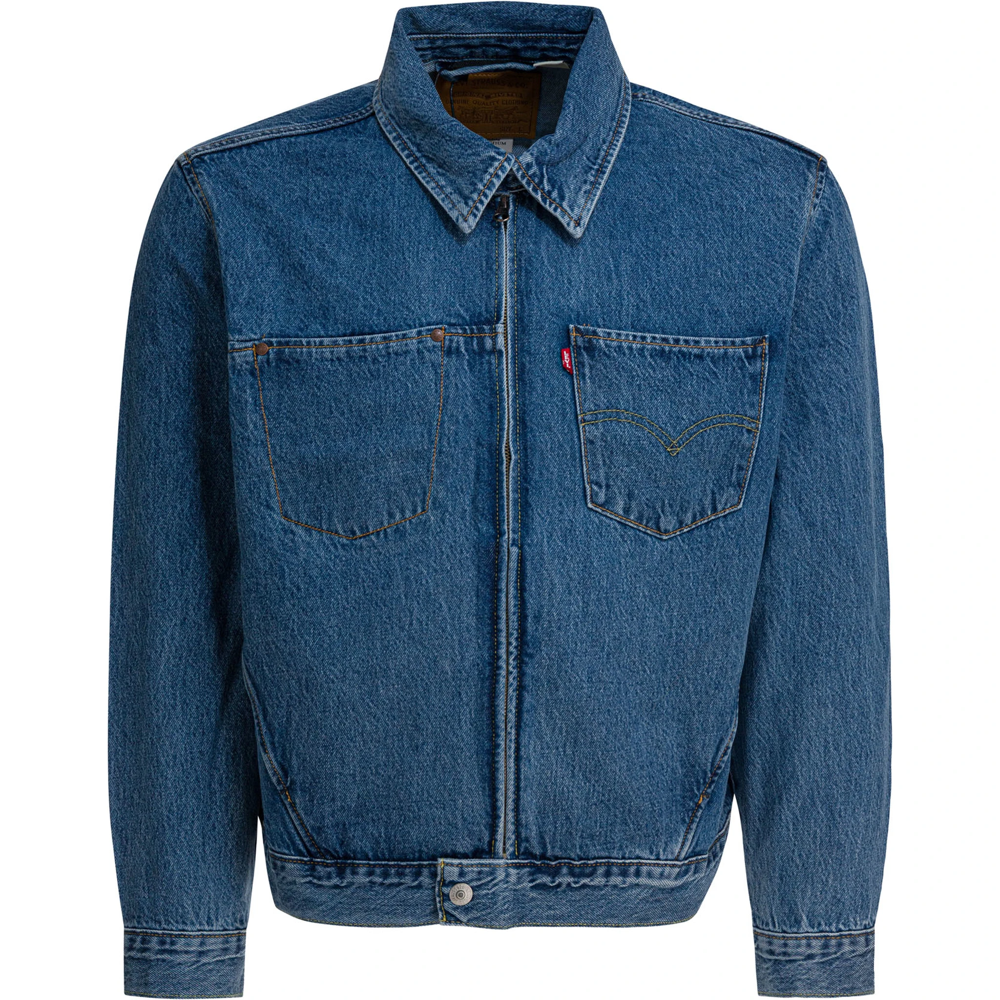 "Trucker Twist" denim jacket