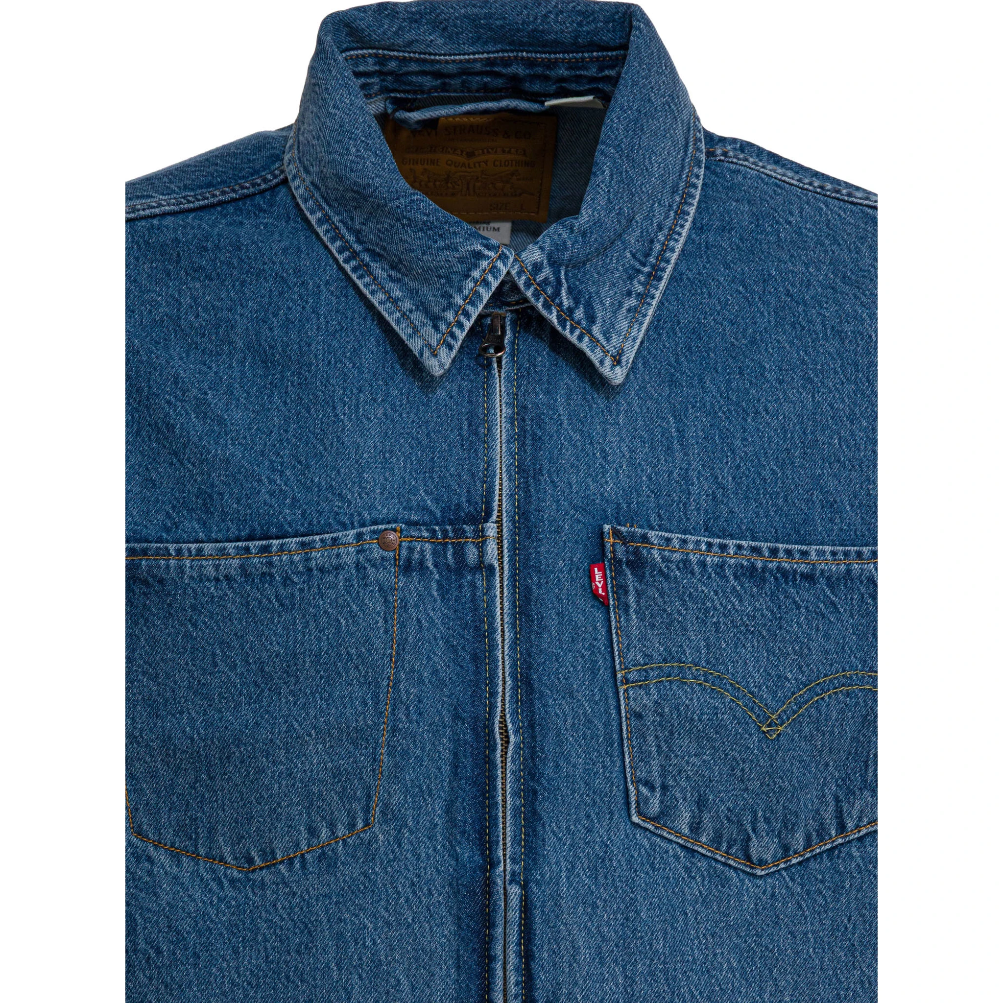 "Trucker Twist" denim jacket