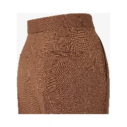 Pants in mohair and wool