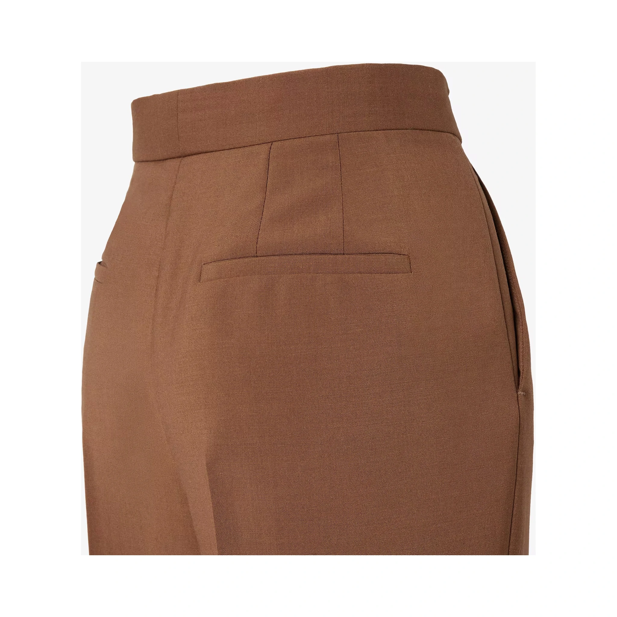 Pants in mohair and wool