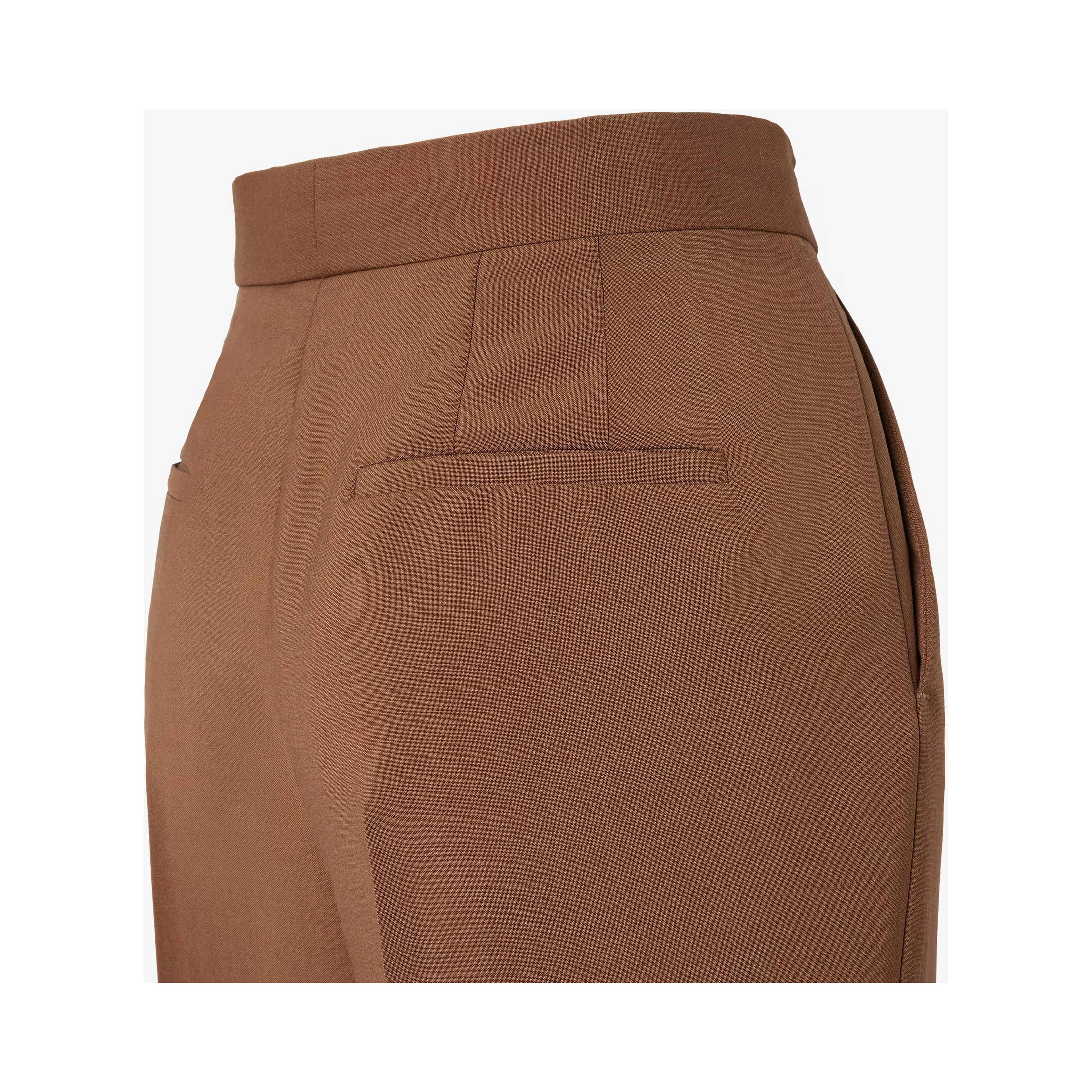 Pants in mohair and wool