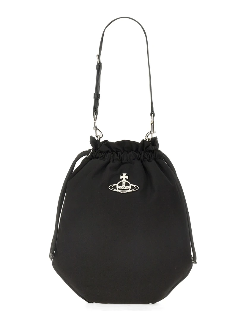 SHOULDER BAG WITH LOGO