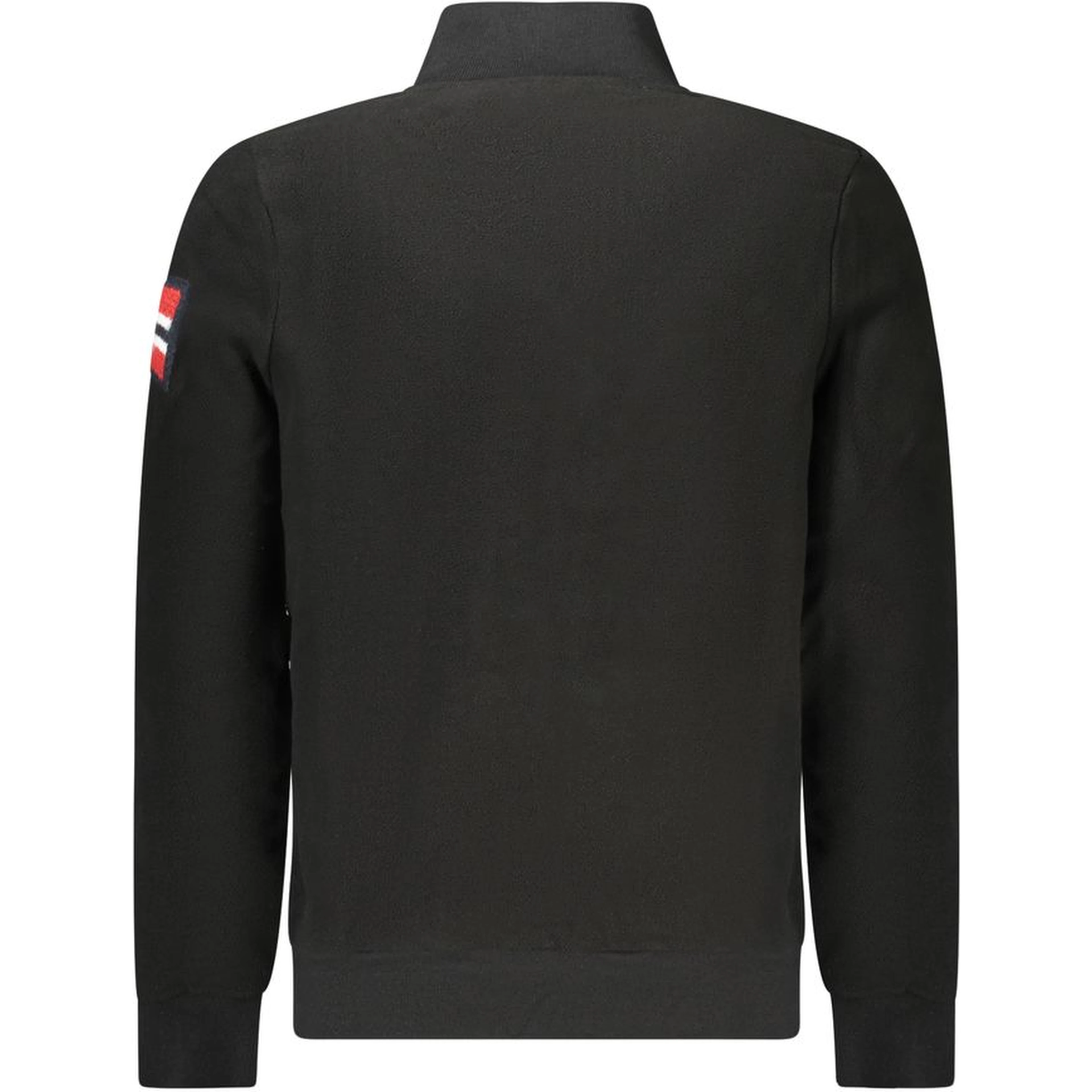 Black Polyester Men Sweater