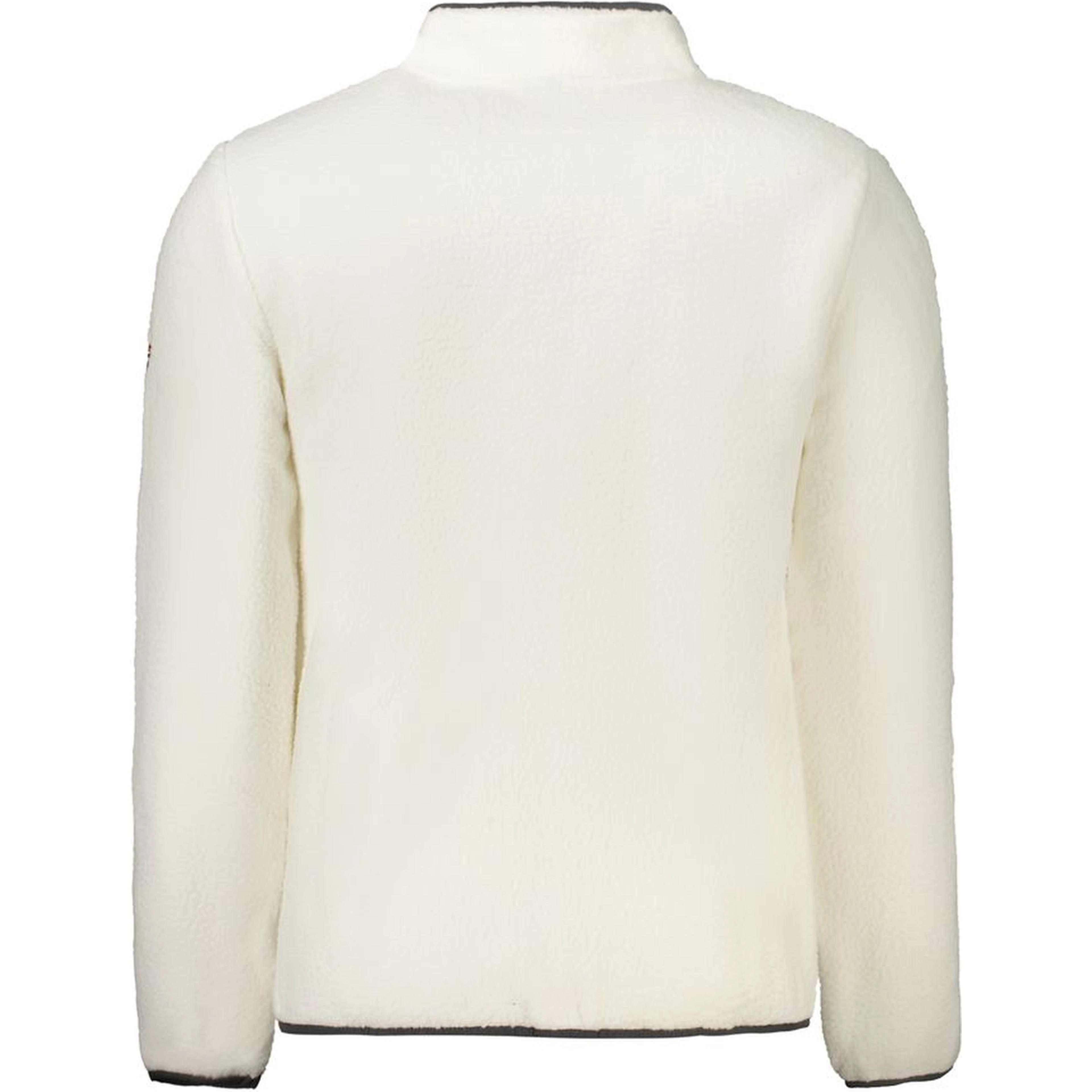 White Polyester Men Sweater